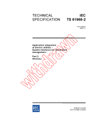 IEC TS 61968-2:2003