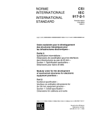 IEC 60917-2-1:1993