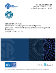 CSA ISO/IEC 27556:24