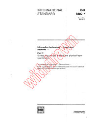 ISO 8802-7:1991