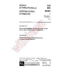 IEC 60301:1971/AMD1:1972
