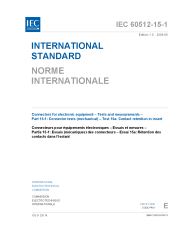 IEC 60512-15-1:2008