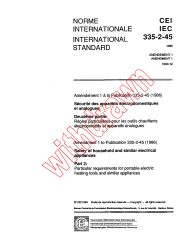 IEC 60335-2-45:1986/AMD1:1990