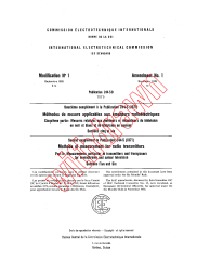 IEC 60244-5B:1975/AMD1:1978