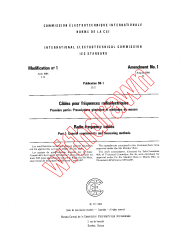 IEC 60096-1:1971/AMD1:1984