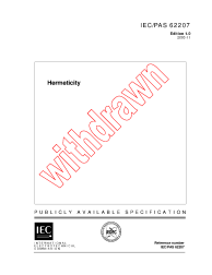 IEC PAS 62207:2000