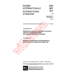 IEC 60311:1970/AMD2:1993