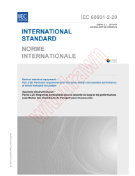 IEC 60601-2-20:2009+AMD1:2016 Consolidated