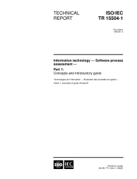 ISO/IEC TR 15504-1:1998