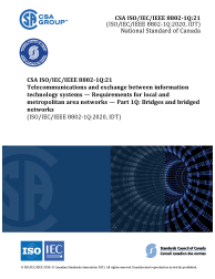 CSA ISO/IEC/IEEE 8802-1Q:21