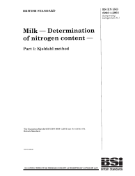 BS EN ISO 8968-1:2002