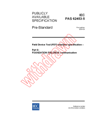 IEC PAS 62453-5:2006