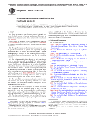 ASTM C1157/C1157M-20a