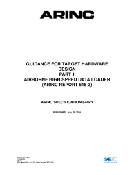 ARINC Specification 844P1:2016