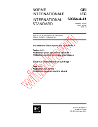 IEC 60364-4-41:2001