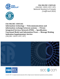 CSA ISO/IEC 15055:01 (R2024)