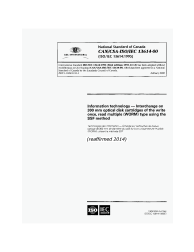 CAN/CSA-ISO/IEC 13614-00 (R2014)