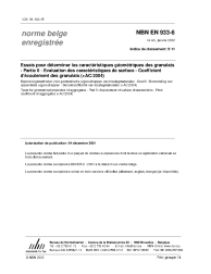 NBN EN 933-6:2002