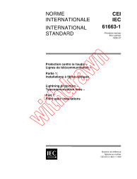 IEC 61663-1:1999