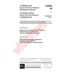 CISPR 24:1997/AMD1:2001