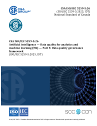 CSA ISO/IEC 5259-5:26