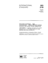 ISO 2110:1989/AMD1:1991