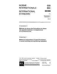 IEC 60386:1972/AMD1:1988