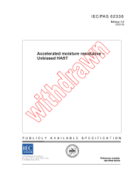 IEC PAS 62336:2002