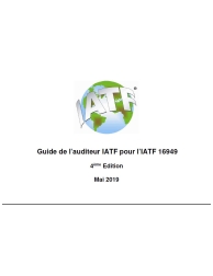 IATF 16949:2016 Guide de l'auditeur