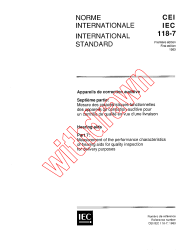 IEC 60118-7:1983