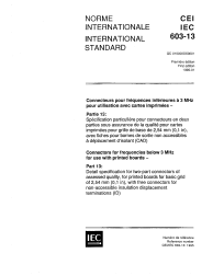 IEC 60603-13:1995
