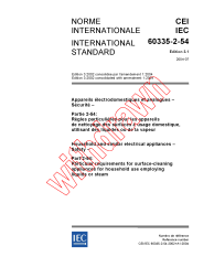 IEC 60335-2-54:2002+AMD1:2004 Consolidated