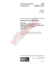 ISO 80601-2-13:2011/AMD2:2018