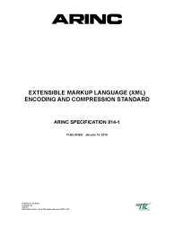 ARINC Specification 814-1:2019
