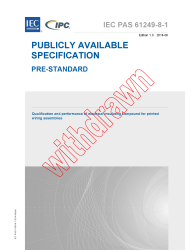 IEC PAS 61249-8-1:2014
