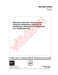 IEC PAS 62204:2000